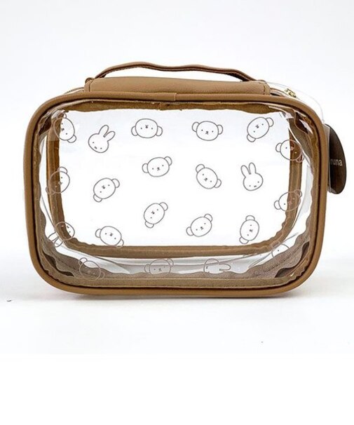 ミッフィー ボリス クリアバニティー ポーチ インテリア 小物入れ メイク入れ 旅行
