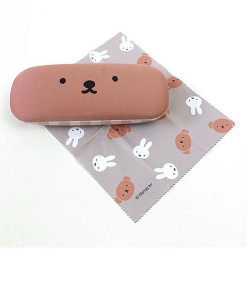 ミッフィー ボリス メガネケース メガネ入れ ハードケース 学校 オフィス