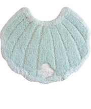 メリージェラート 貝 インテリアマット　「シェル」 トイレマット ミント 　 　