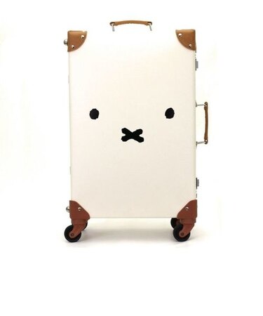 ミッフィー miffy トランク M フェイスナチュラル スーツケース  36L