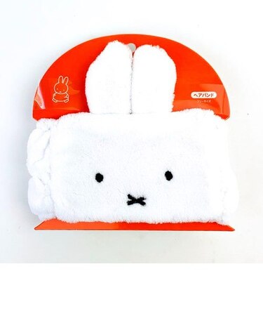 ミッフィー miffy フェイスヘアバンド 洗顔 ホワイト