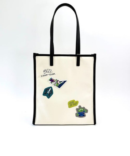トイ・ストーリー ディズニー トイストーリー バズ フレンズキャンバストート BK ブラック バッグ タブレット対応 ACCOMMODE アコモデ