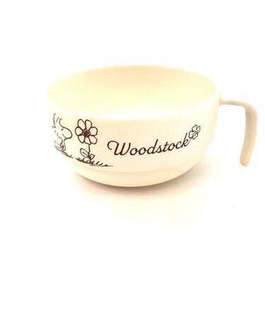 スヌーピー PEANUTS　ウッドストック スタッキングスープカップ　WH 汁椀 ホワイト  日本製