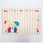 水森亜土 ランチョンマット フタリ ピンク キッチン 亜土ちゃん