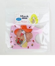 水森亜土 ウレタンマスク ローズ UVカット ピンク 亜土ちゃん