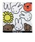 ミッフィー Miffy ミニタオル フレンズフェイス 今治 ホワイト  日本製