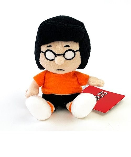 スヌーピー ミニフレンズ マーシー ぬいぐるみ インテリア オレンジ