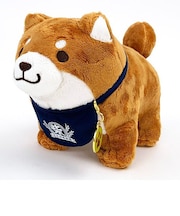 忠犬もちしば ぬいぐるみS(チャーム)【おかか】 ぬいぐるみ ブラウン S