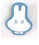 ミッフィー miffy ラバークリップ obake おばけ 文具 事務用品