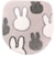 ミッフィー miffy 兼用フタカバー サプライズミッフィー  GY グレー トイレ用品