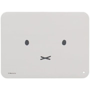 ミッフィー miffy 食器のバスマット フェイス  WH ホワイト 30×40