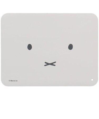 ミッフィー miffy 食器のバスマット フェイス  WH ホワイト 30×40
