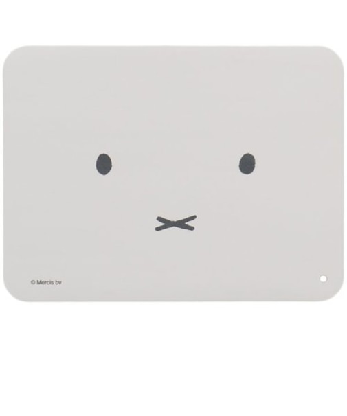 ミッフィー miffy 食器のバスマット フェイス  WH ホワイト 30×40