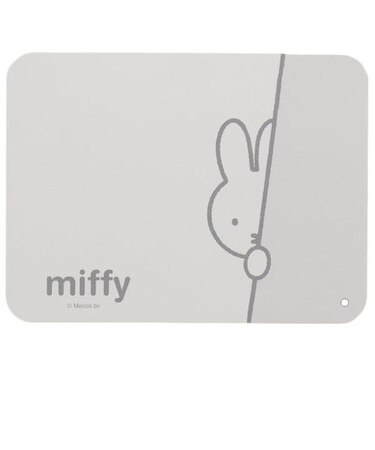 ミッフィー miffy 食器のバスマット ワンステップ  WH ホワイト 30×40