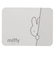 ミッフィー miffy 食器のバスマット ワンステップ  WH ホワイト 30×40