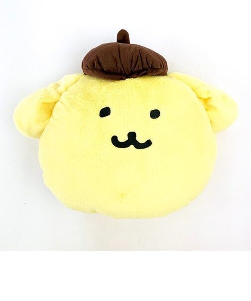サンリオ ポムポムプリン ナガノ×サンリオ クッション インテリア イエロー