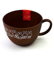 ミッフィー miffy スープマグ オールミッフィー カップ ブラウン  日本製