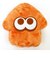 スプラトゥーン Splatoon3 クッション イカ(オレンジ) インテリア ぬいぐるみ
