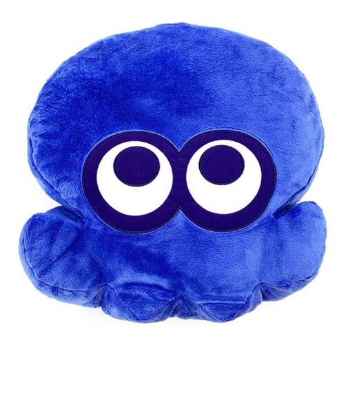 スプラトゥーン Splatoon3 クッション タコ(ブルー) インテリア ぬいぐるみ