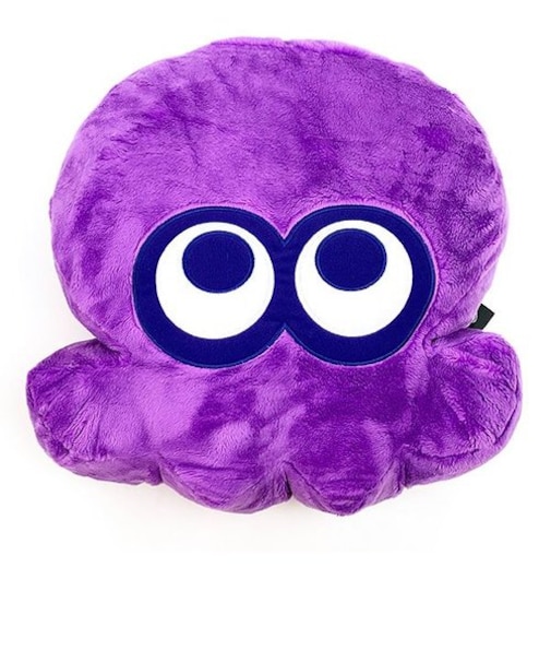 スプラトゥーン Splatoon3 クッション タコ(パープル) インテリア ぬいぐるみ