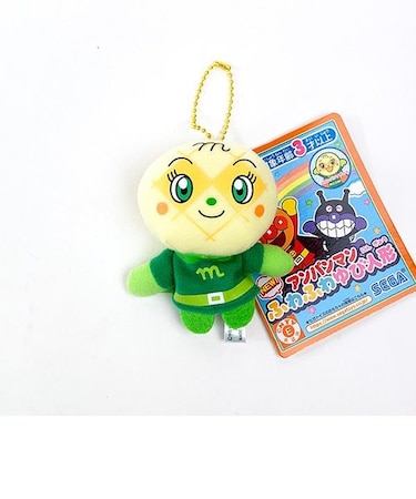 それいけ！アンパンマン  NEW!アンパンマンふわふわゆび人形メロンパンナちゃん キーホルダー    フィンガーパペット