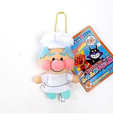 それいけ！アンパンマン  NEW!アンパンマンふわふわゆび人形ジャムおじさん キーホルダー    フィンガーパペット