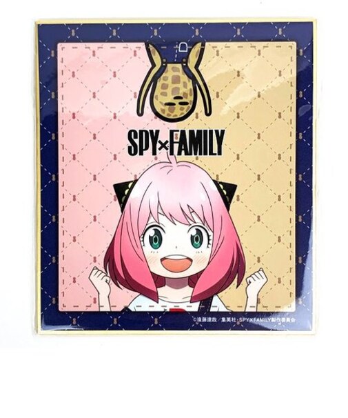 スパイファミリー SPY×FAMILY  アーニャ ミニ色紙 インテリア