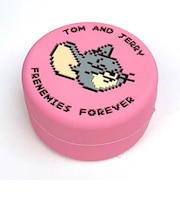 トムとジェリー タフィー シリコンポーチ ピクセル PI 小物入れ ピンク