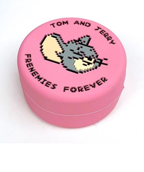 トムとジェリー タフィー シリコンポーチ ピクセル PI 小物入れ ピンク