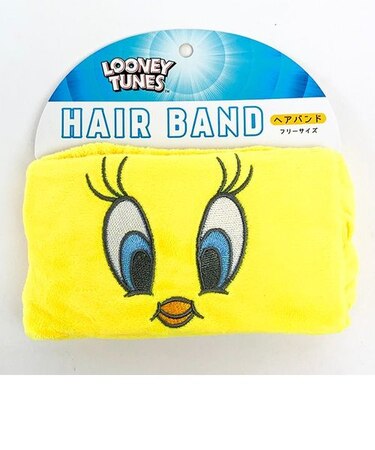 ルーニー・チューンズ ヘアバンド/トゥイーティー 洗面グッズ 洗顔