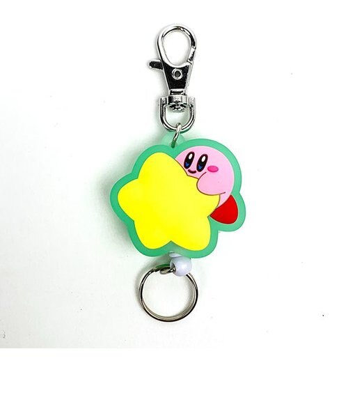 星のカービィ ラバーリール KH ワープスターグリーン キーホルダー