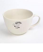 スヌーピー PEANUTS 木目調スープカップ クッキング シェフスヌーピー 食器 ホワイト 日本製