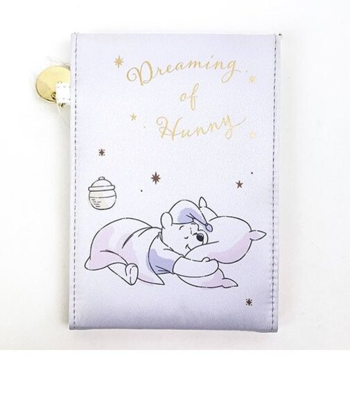 くまのプーさん 折りたたみミラー おやすみ プーさん スリーピーシリーズ 鏡 ミラー コンパクトミラー