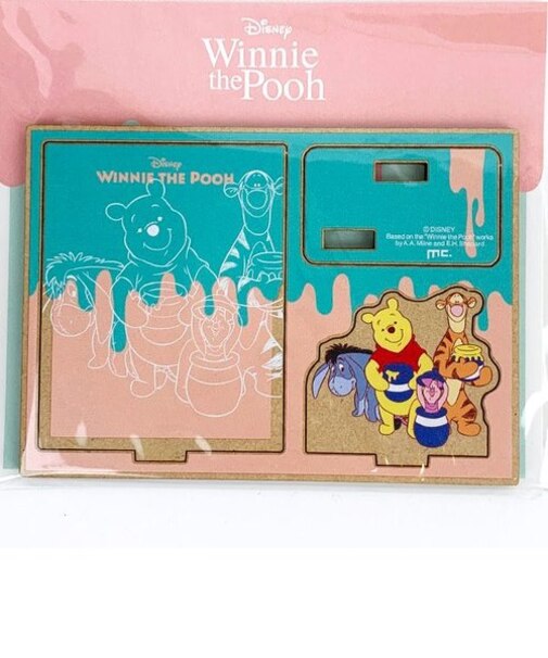 くまのプーさん 木製スタンド プー&フレンズ HONEY アクスタ インテリア