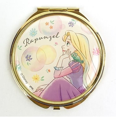 塔の上のラプンツェル コンパクトミラー ラプンツェル ペールシリーズ ディズニープリンセス 鏡 化粧直し