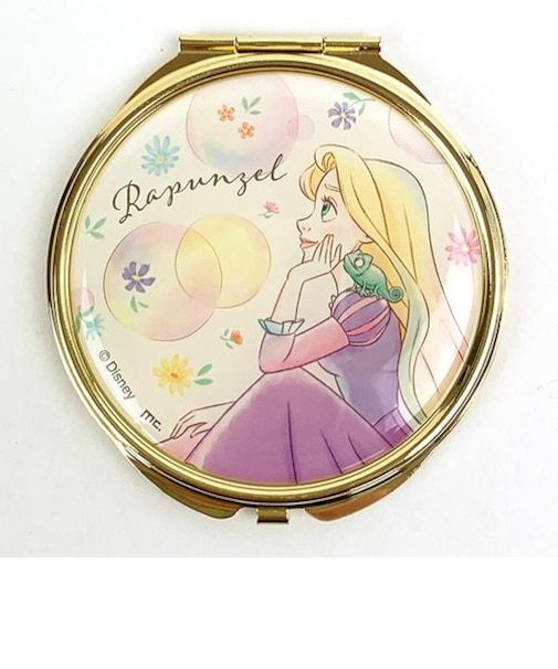 塔の上のラプンツェル コンパクトミラー ラプンツェル ペールシリーズ ディズニープリンセス 鏡 化粧直し