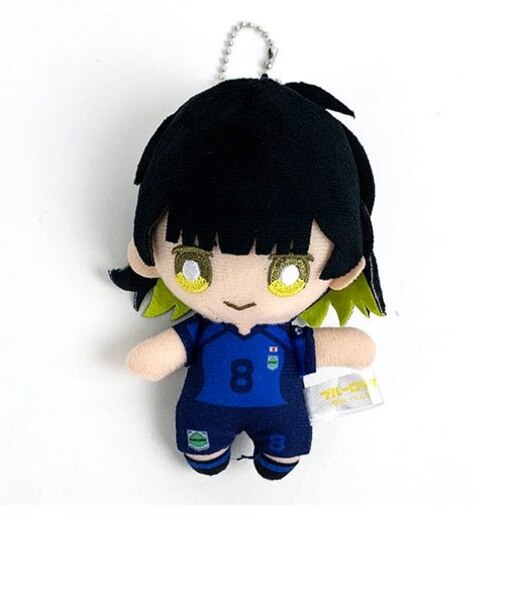 ブルーロック 蜂楽廻 ボールチェーンマスコット キーホルダー ぬいぐるみ サッカー イエロー