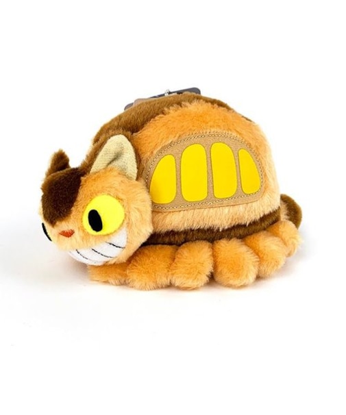 スタジオジブリ となりのトトロ ぬいぐるみバッチネコバス  ブラウン