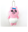 おぱんちゅうさぎ マスコット ぬいぐるみ キーホルダー ピンク