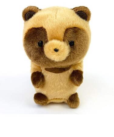 タヌキとキツネ タヌキS ぬいぐるみ インテリア ブラウン
