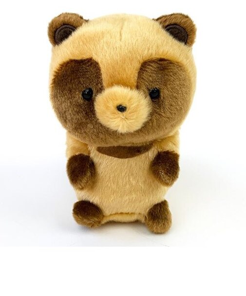 タヌキとキツネ タヌキS ぬいぐるみ インテリア ブラウン