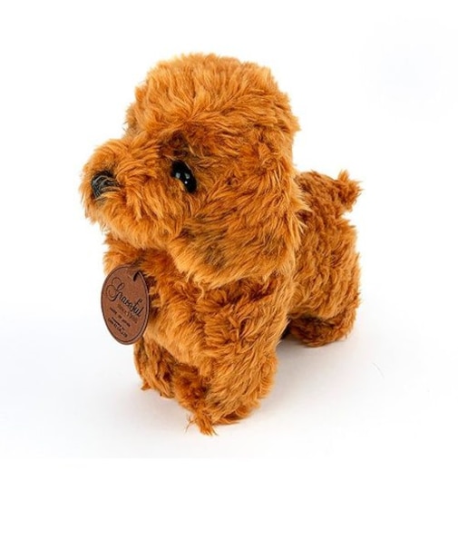   トイプードルS アプリコット立ち ぬいぐるみ グレイフル インテリア用品 4905330014627 　   日本製