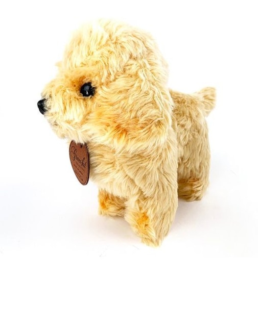  トイプードル S クリーム 立ち ぬいぐるみ グレイフル インテリア用品 4905330014634 　 クリーム  日本製