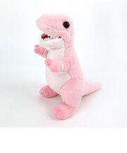   ティラノサウルス ぬいぐるみ Ｓ 4979866639128 マスコット ピンク　  吉徳