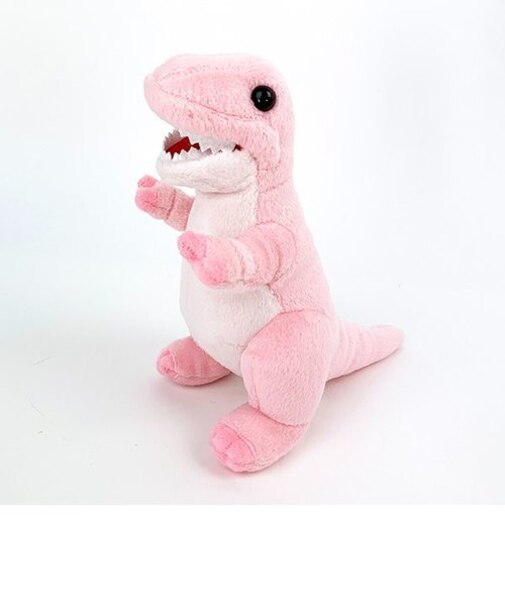   ティラノサウルス ぬいぐるみ Ｓ 4979866639128 マスコット ピンク　  吉徳