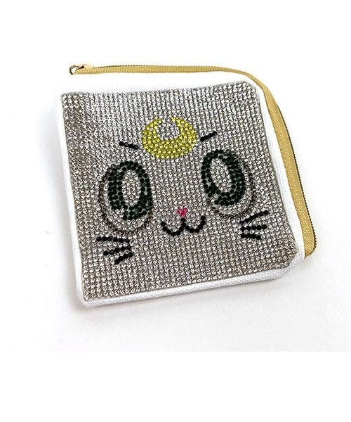 キラキラ小物♡ 美少女戦士セーラームーン アルテミス キラキラスクエアポーチ 小物