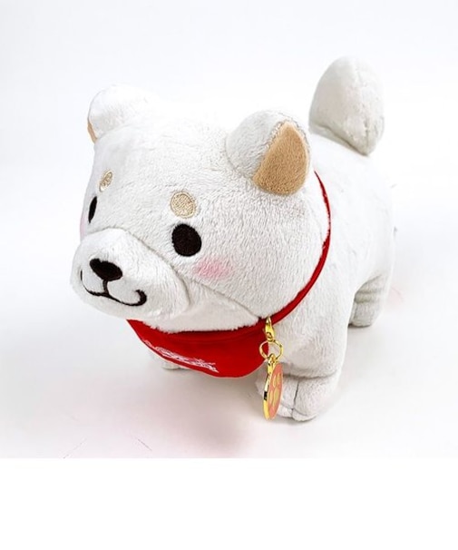 忠犬もちしば ぬいぐるみ S うめ インテリア マスコット イヌ