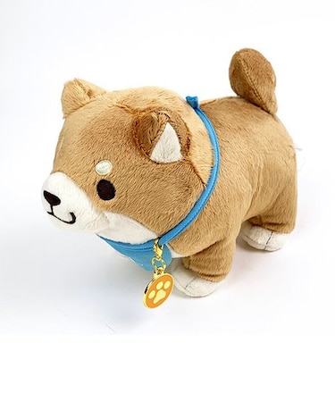 忠犬もちしば ぬいぐるみ S もなか インテリア マスコット イヌ