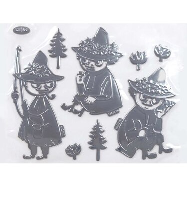 ムーミンスナフキン エンブレムステッカー ラージ