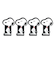 スヌーピー PEANUTS ミニフック